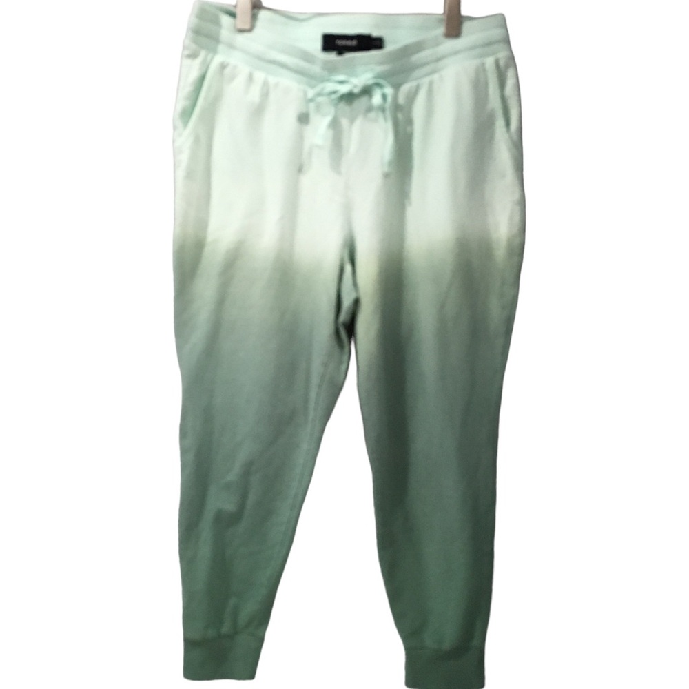 Torrid Turquoise Cotton Ripstop Crop Activity Long Pants 1